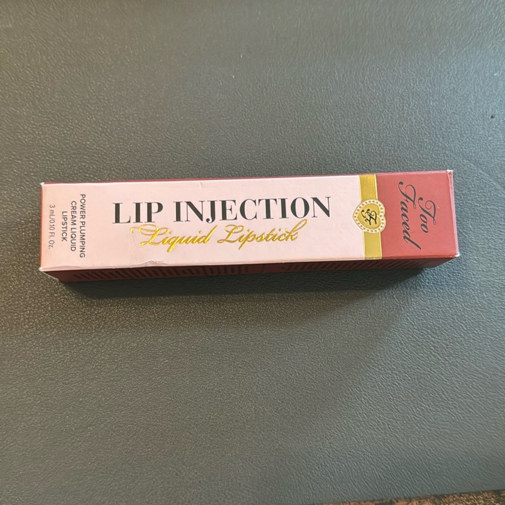 BNIB Too Faced Liquid Lipstick Power Plumping Lipstick